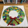 ALL DAY SEWING - FESTIVE QUILTED WREATH PANEL